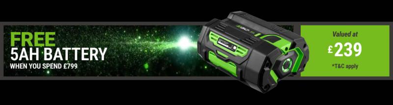 EGO Battery Promo 2026